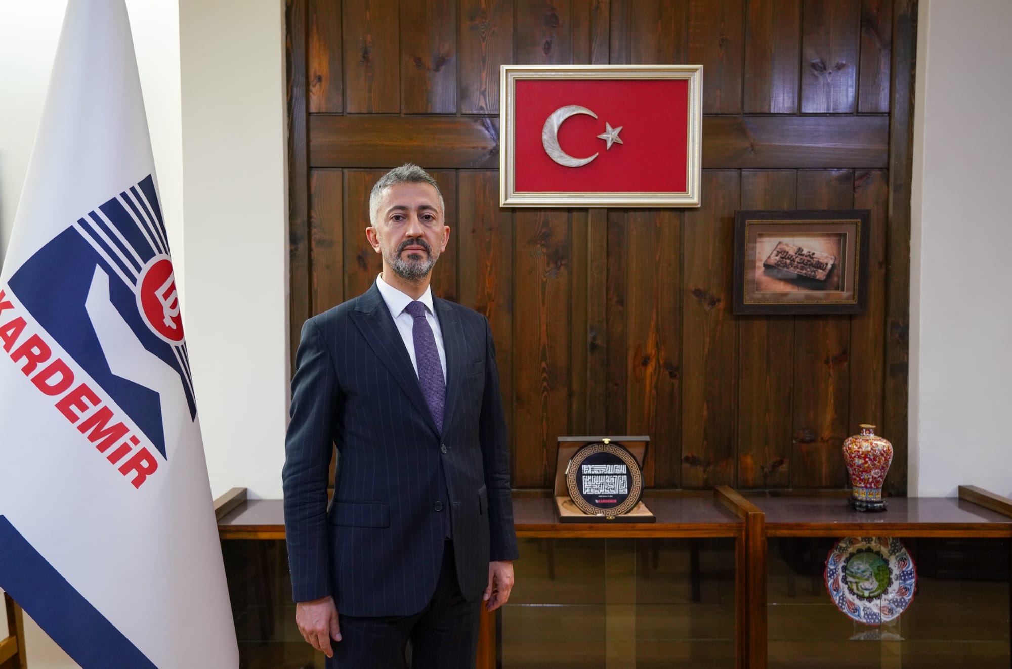 KARDEMİR A.Ş’nin 12. Yönetim Kurulu Başkanı Muhammed Ali Oflaz basın