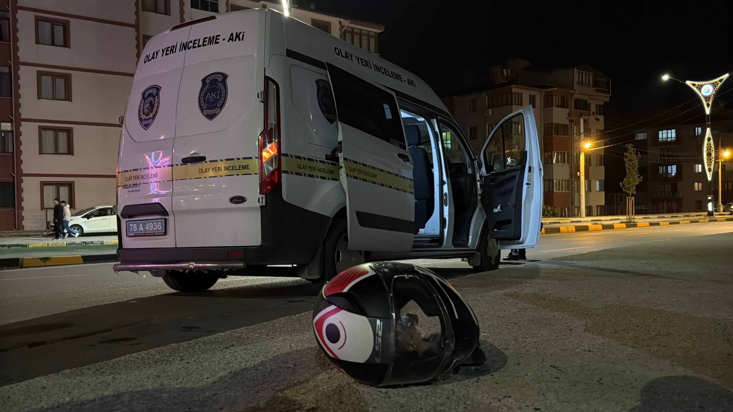 Karabük’te direksiyon hakimiyetini kaybeden motosiklet sürücüsü kaldırıma çarptı; 1 ölü,