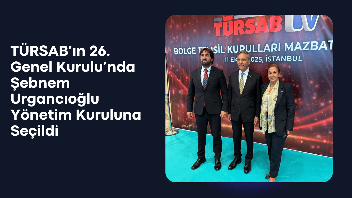 Türkiye Seyahat Acentaları Birliği’nin (TÜRSAB) 26. Olağan Genel Kurulu tamamlandı.