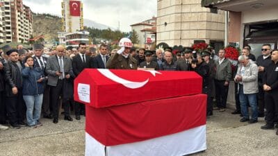 Karabük’te, Şehit Hava Uçak Bakım Astsubay Kıdemli Başçavuş Nuri Özcan