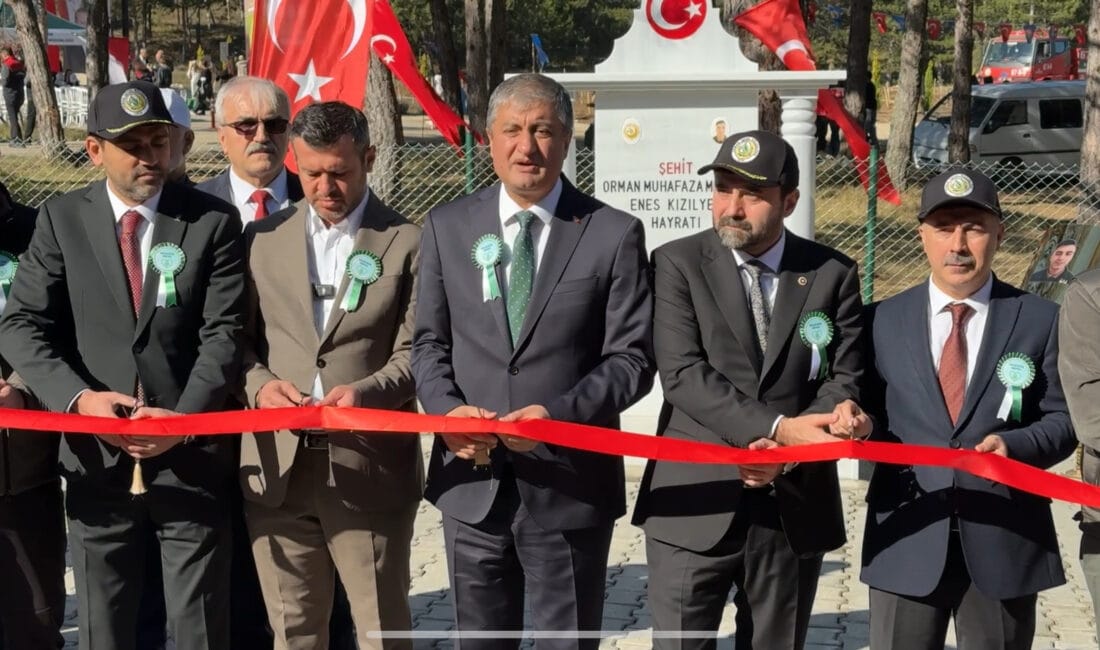 Şehit orman muhafaza memuru Kızılyer, adına memleketi Karabük’te çeşme açıldı