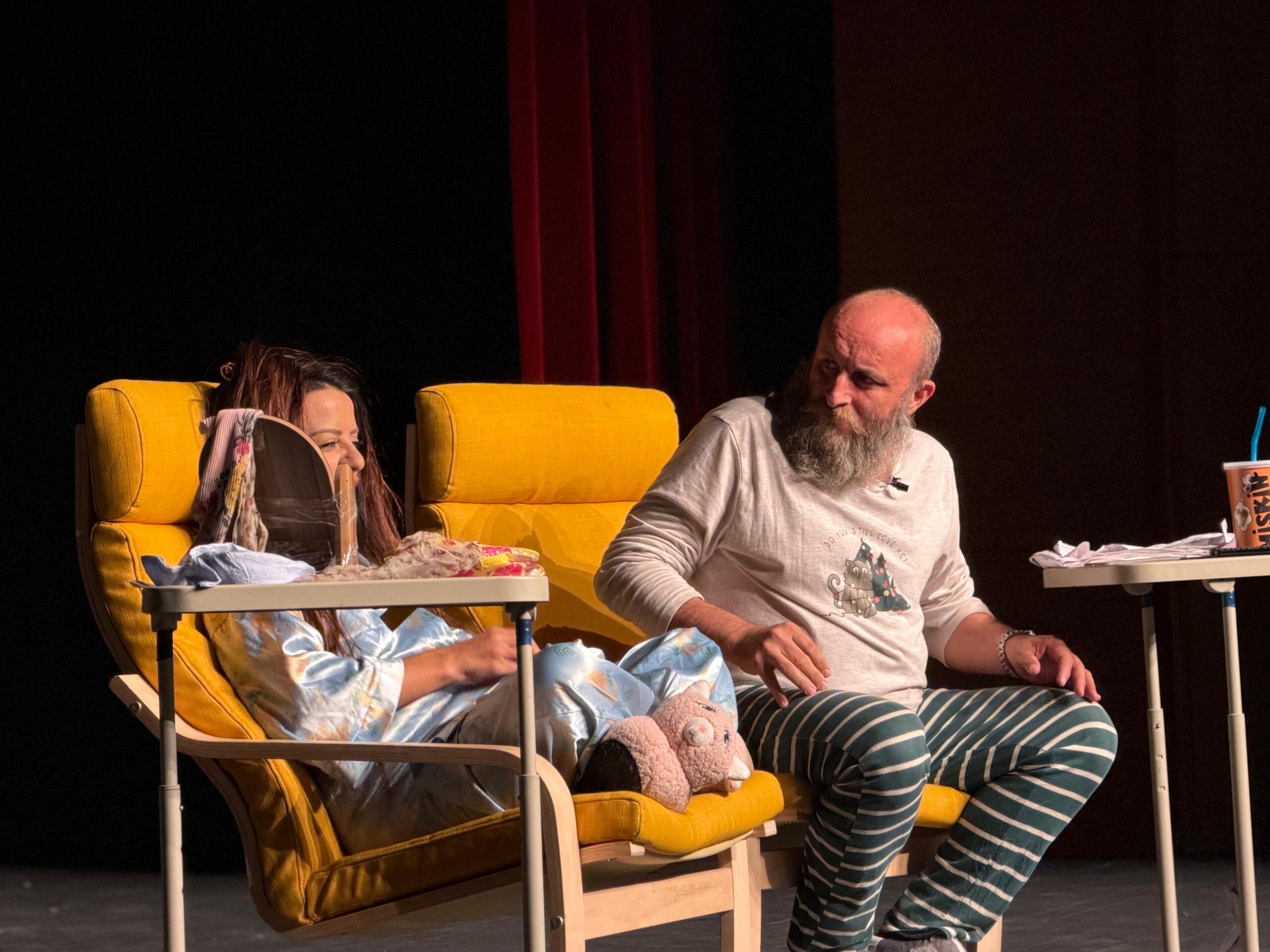 Parça Tesirli Pazarlar’ Kahkaha Dolu Anlar Yaşattı Ünlü oyuncular Çetin