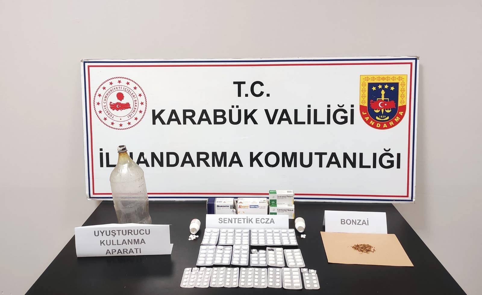 Karabük Cumhuriyet Başsavcılığı koordinesinde, Karabük İl Jandarma Komutanlığı ekiplerince 12.11.2025