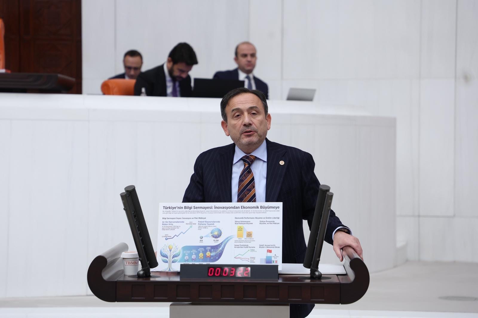 Özgür Özelin verdiği yanlış bilgiyi düzeltti TBMM Genel Kurulu’nda devam