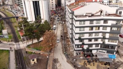Karabük’ün En İşlek Caddelerinde Yenileme Çalışmaları Devam Ediyor Karabük Belediyesi,