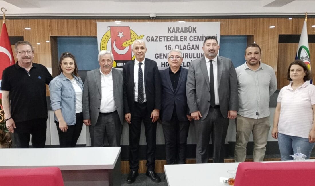Karabük Gazeteciler Cemiyeti’nin 10 Mayıs 2025’te yapılan 16. Genel Kurulu,