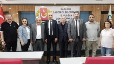 Karabük Gazeteciler Cemiyeti’nin 10 Mayıs 2025’te yapılan 16. Genel Kurulu,