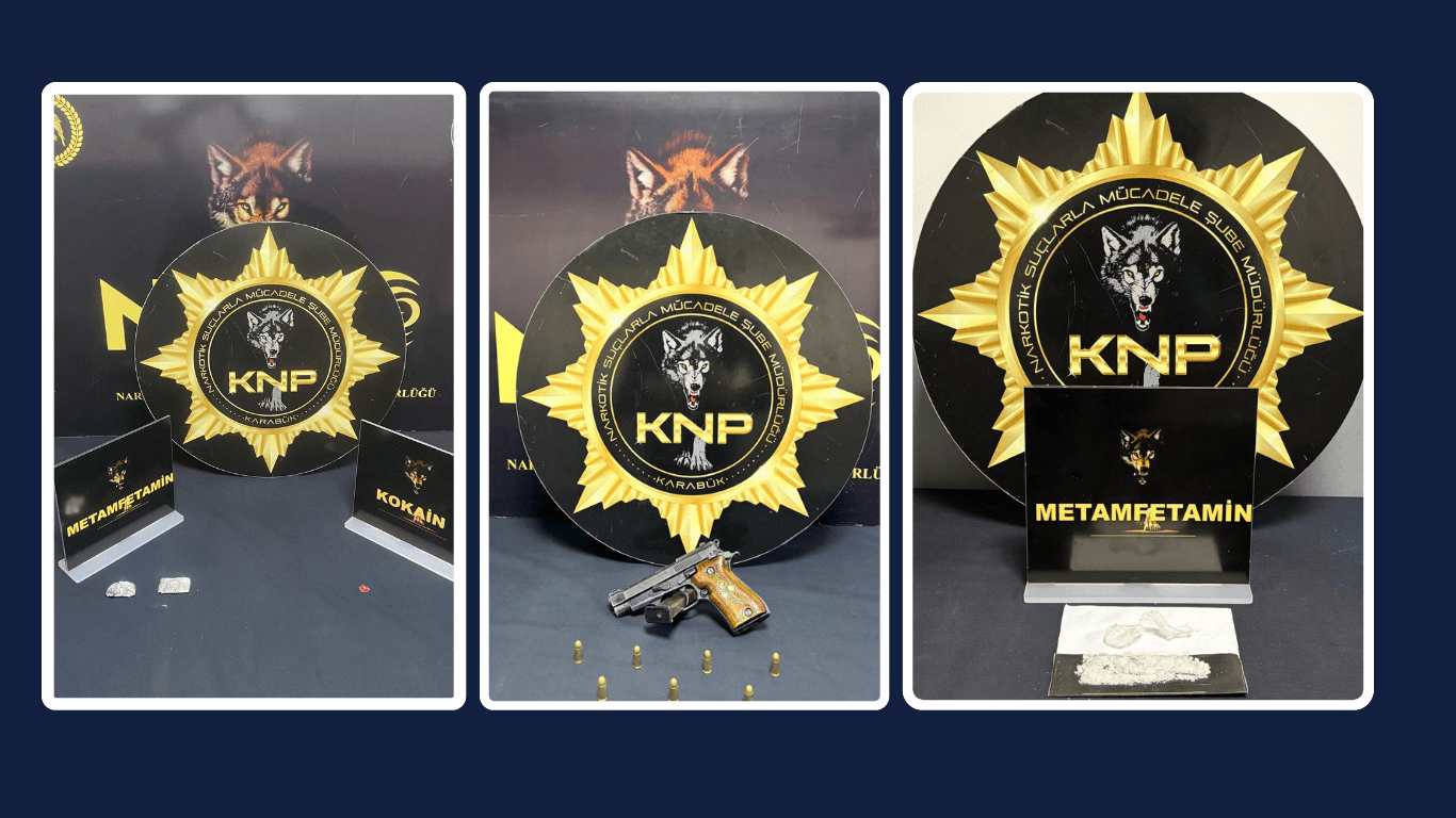 Karabük İl Emniyet Müdürlüğü Narkotik Suçlarla Mücadele Şube Müdürlüğü ile
