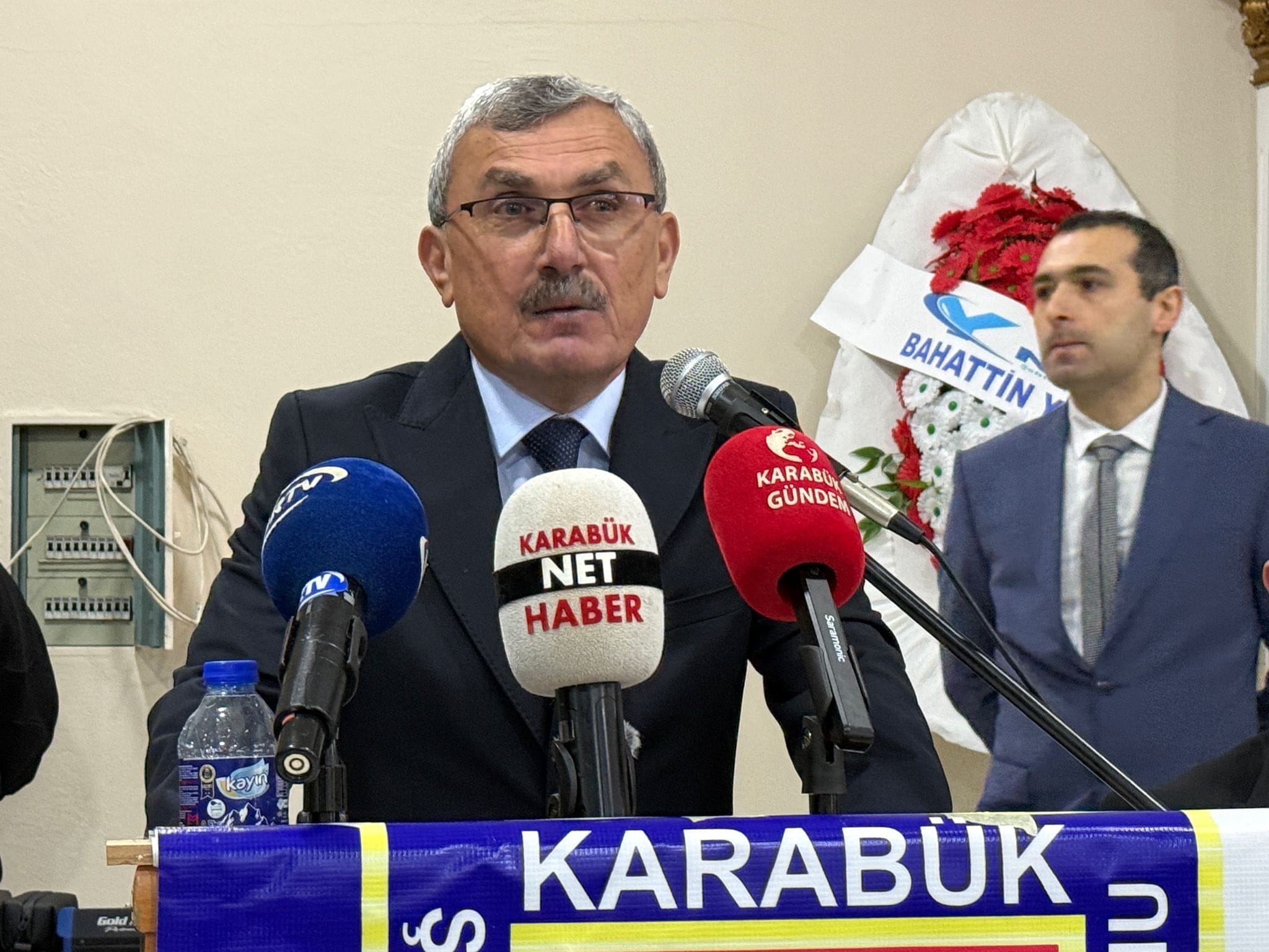 Karabük Şoförler ve Otomobilciler Esnaf Odası’nın olağan genel kurulunda mevcut