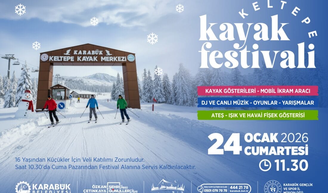 Karabük’te kış sporları ile sosyal etkinlikleri bir araya getirecek önemli