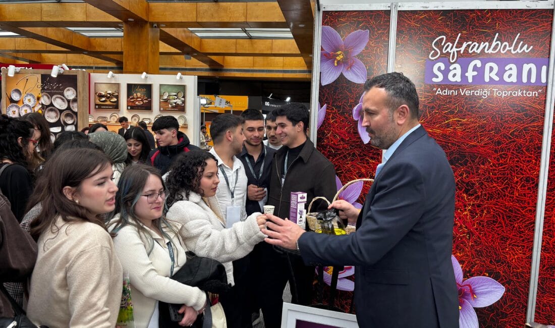 SAFRANBOLU TİCARET VE SANAYİ ODASI CULİNARY FORUM’DA SAFRANBOLU SAFRANINI TANITTI Gastronomi sektörünün kalbi, 17-18 Şubat tarihlerinde, gastronomi dünyasının en önemli