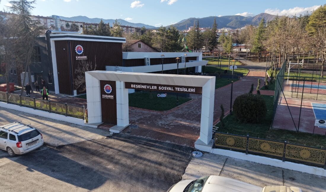 Karabük Belediyesi 5000 Evler Sosyal Tesisleri Hizmete Açıldı Karabük Belediyesi