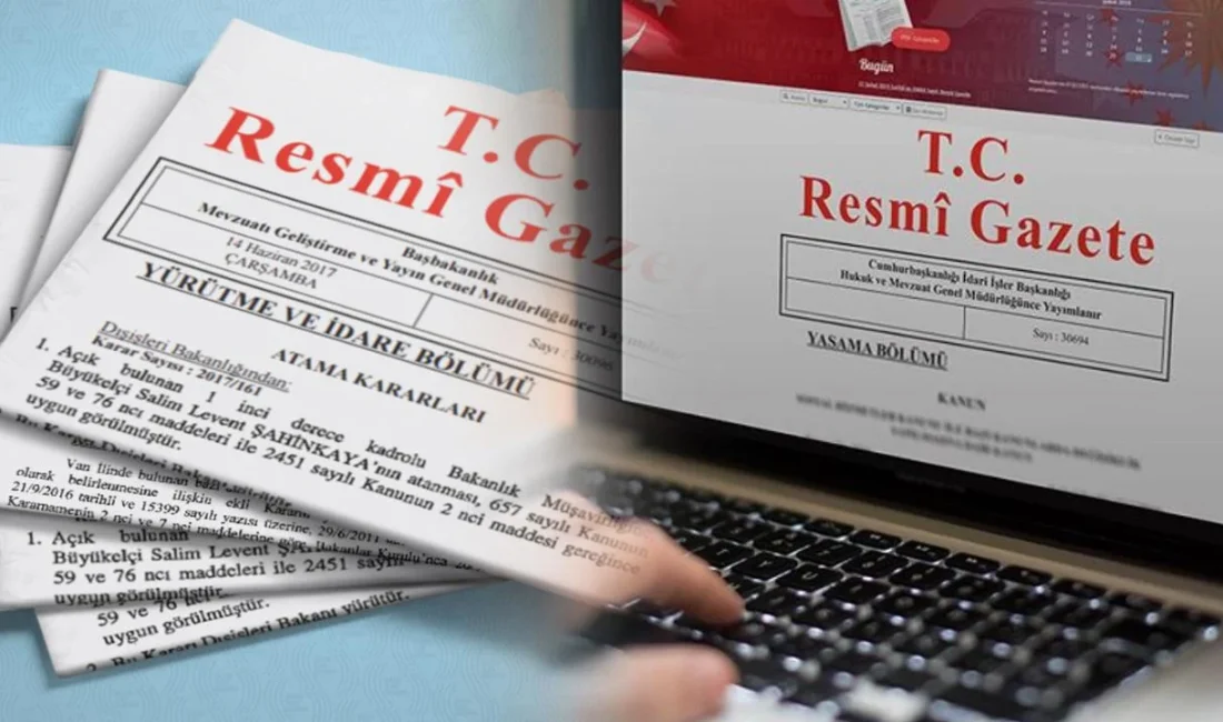 Cumhurbaşkanlığı tarafından yapılan atama kararları Resmî Gazete’de yayımlandı. Cumhurbaşkanı Recep