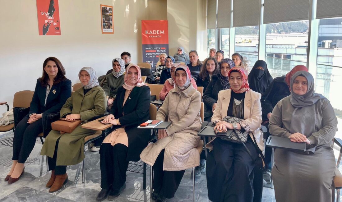 KADEM 8 MART NEDENİYLE SÖYLEŞİ DÜZENLEDİ KADEM Karabük’ten 8 Mart Dolayısıyla Söyleşi Kadın ve Demokrasi Vakfı