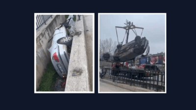 SU KANALINA DÜŞEN EHLİYETSİZ VE ALKOLLÜ OTOMOBİL SÜRÜCÜSÜNE 225 BİN LİRA CEZA Karabük’te 3 araca çarparak su kanalına düşen ehliyetsiz ve alkollü