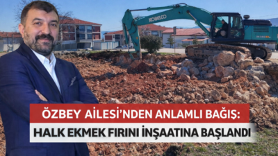 ÖZBEY AİLESİ’NDEN ANLAMLI BAĞIŞ:SAFRANBOLU HALK EKMEK FIRINI İNŞAATINA BAŞLANDI. Safranbolu’da
