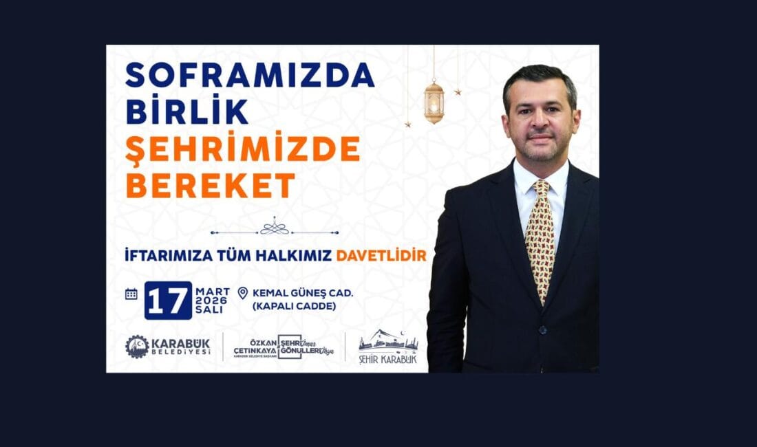 KARABÜK BELEDİYESİ’NDEN KEMAL GÜNEŞ CADDESİ’NDE BÜYÜK İFTAR BULUŞMASI Karabük Belediyesi, Ramazan ayının paylaşma ve dayanışma ruhunu şehirle buluşturacak