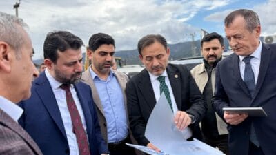AK Parti heyeti Karabük’te eğitim ve yurt yatırımlarına inceledi AK