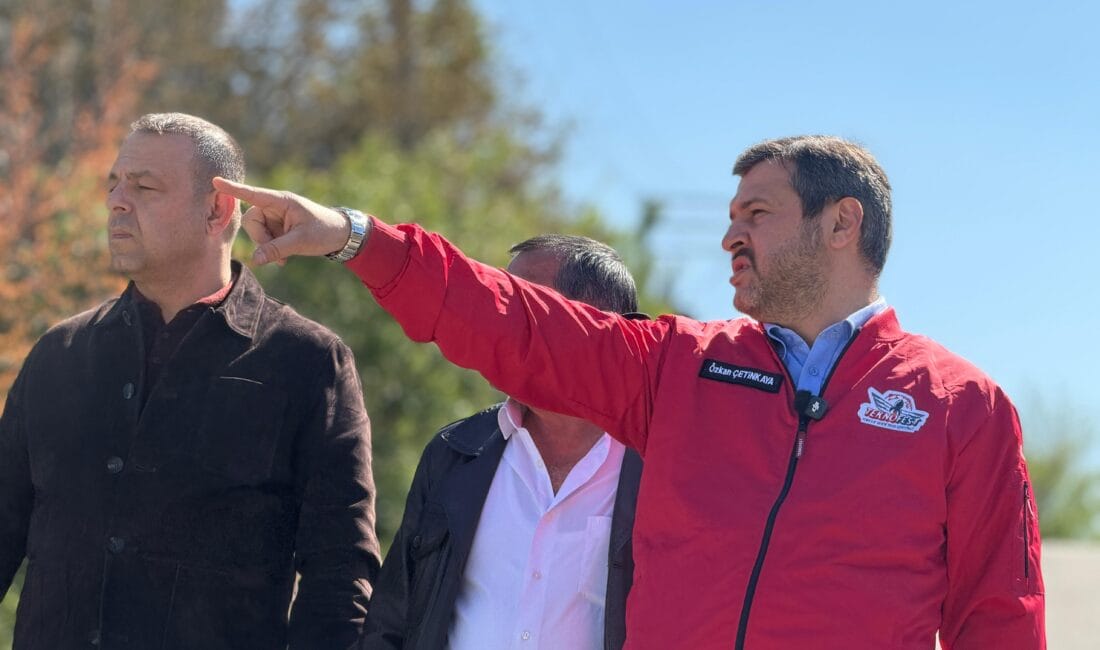 Karabük Belediye Başkanı Özkan Çetinkaya, saha çalışmaları kapsamında Fevzi Çakmak