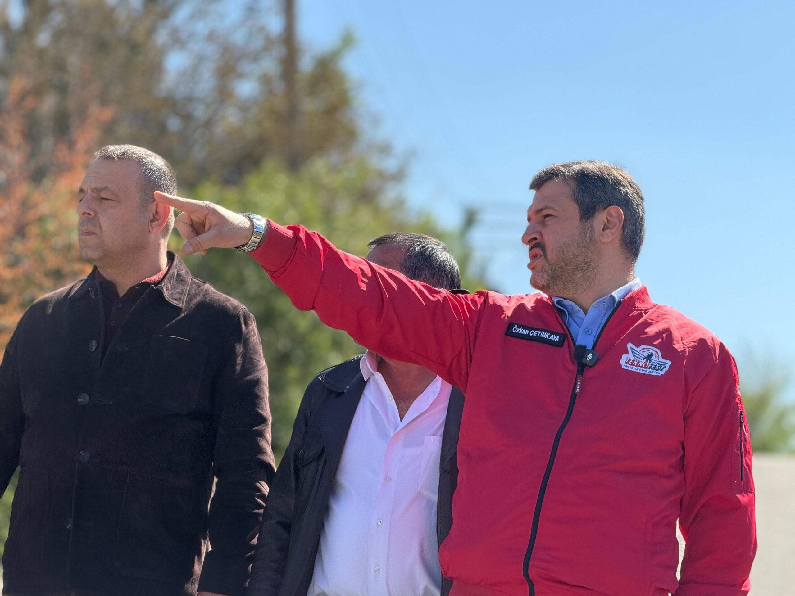 Karabük Belediye Başkanı Özkan Çetinkaya, saha çalışmaları kapsamında Fevzi Çakmak