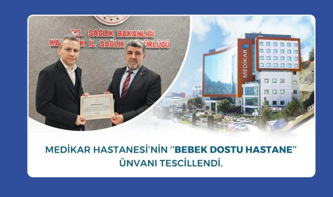 MEDİKAR HASTANESİ “BEBEK DOSTU HASTANE” UNVANINI BAŞARIYLA SÜRDÜRÜYOR Karabük Özel Medikar Hastanesi, Sağlık Bakanlığı tarafından yürütülen “Anne Sütünün