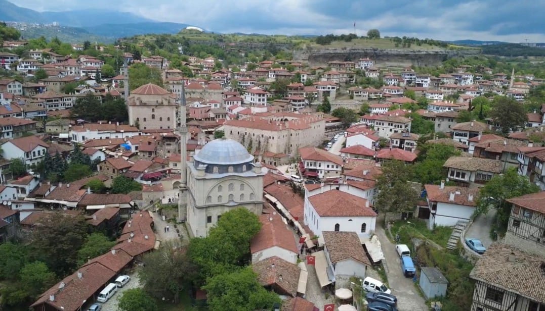 Karabük’ün UNESCO Dünya Mirası Listesi’nde yer alan tarihi ilçesi Safranbolu,