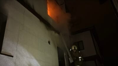 Karabük’ün Safranbolu ilçesinde 2 katlı müstakil evde çıkan yangın korku