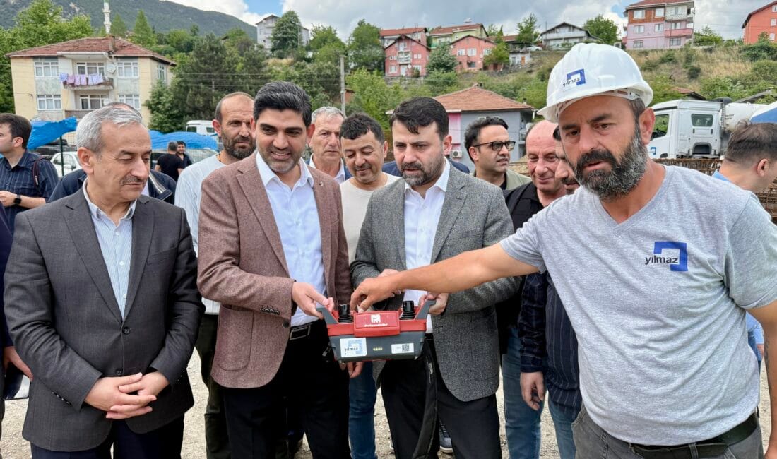 Karabük’te 12 Derslikli Yeni Okulun Temeli Atıldı Karabük’ün Soğuksu Mahallesi’nde