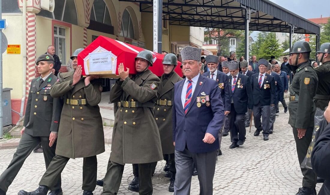 Karabük’ün Eflani ilçesinde hayatını kaybeden Kıbrıs Gazisi Tankçı Er Mehmet