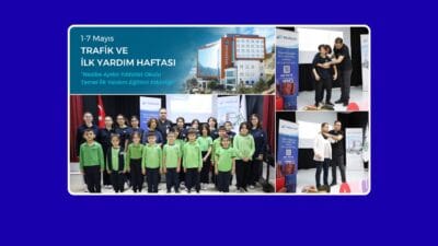 1-7 Mayıs Trafik ve İlk Yardım Haftası kapsamında, Özel Medikar