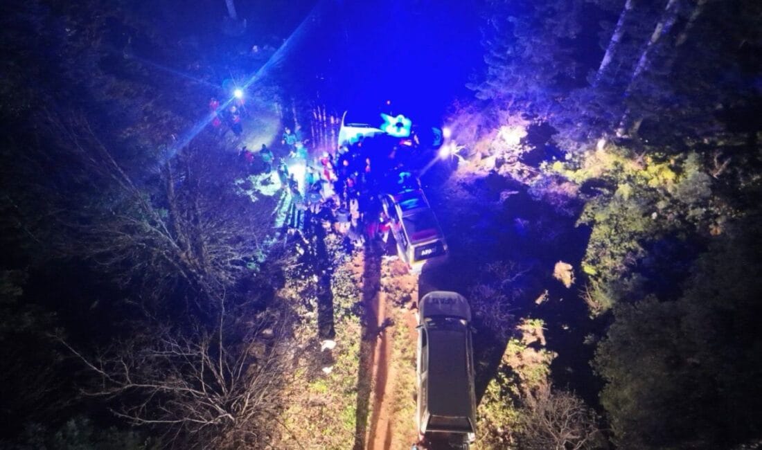 Safranbolu ormanlık alanda kaybolan A.Ö. ve M.Y. bulundu.Olay, dün akşam