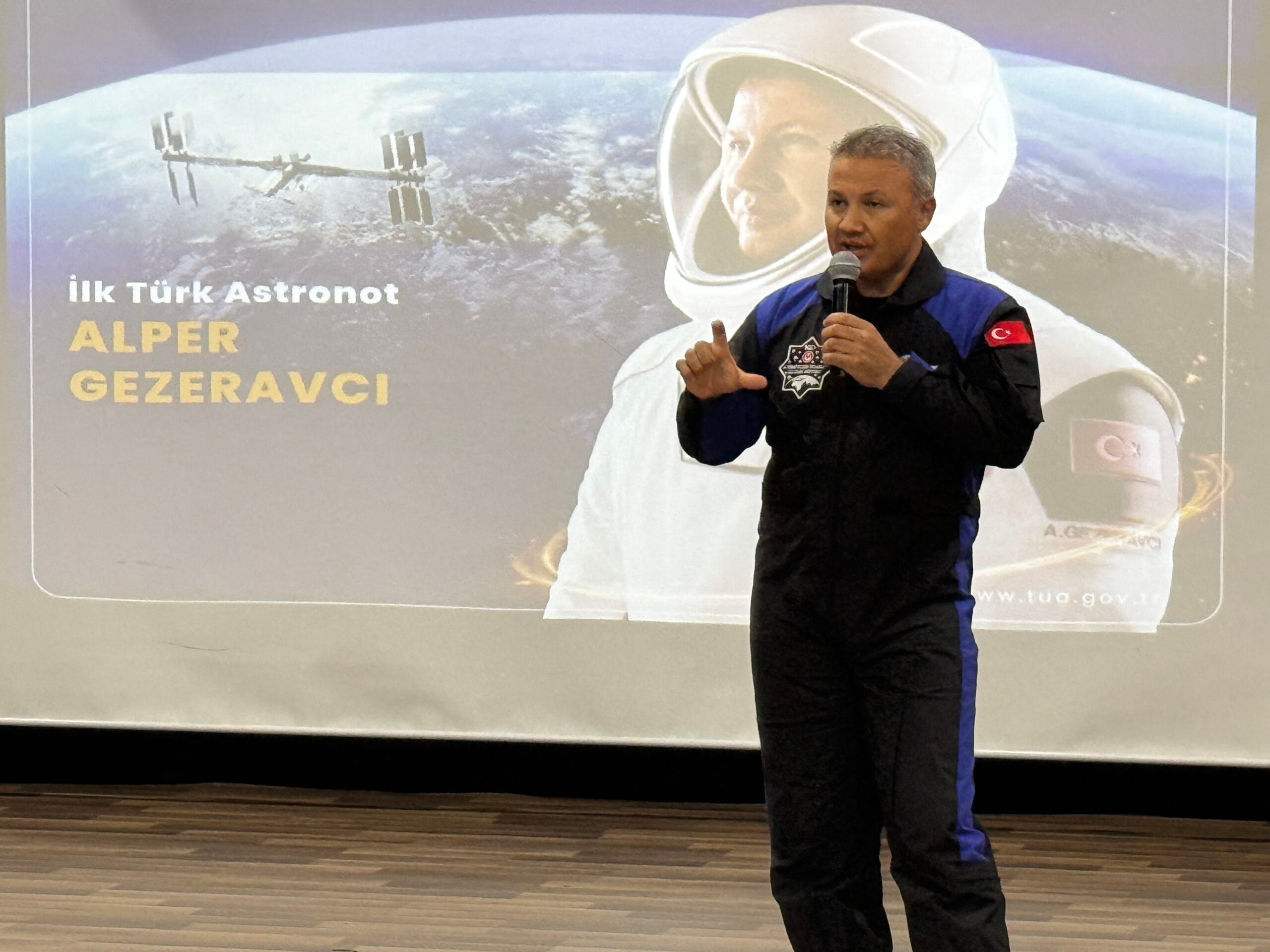 Türkiye’nin ilk astronotu Alper Gezeravcı Karabük’ün Safranbolu ilçesinde Şehit Murat