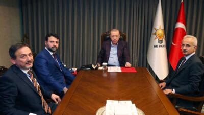 Milletvekilleri Şahin ve Keskinkılıç, Cumhurbaşkanı Erdoğan ile Karabük’ü görüştü AK