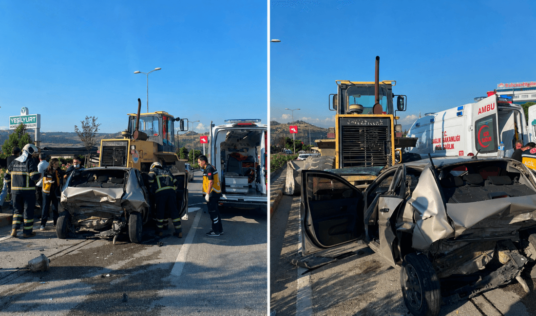 ZİNCİRLEME KAZADA 1’İ AĞIR, 2 YARALI Karabük’te sabah saatlerinde meydana gelen üç araçlı trafik kazasında 2
