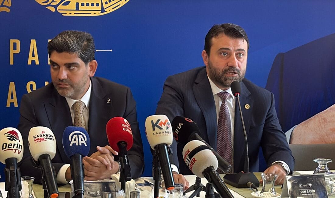AK Parti Genel Sekreter Yardımcısı ve Karabük Milletvekili Cem Şahin,