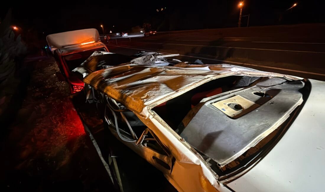 Safranbolu’da kontrolden çıkarak takla atan otomobilin sürücüsü H.Ö. yaralandı. Kaza,