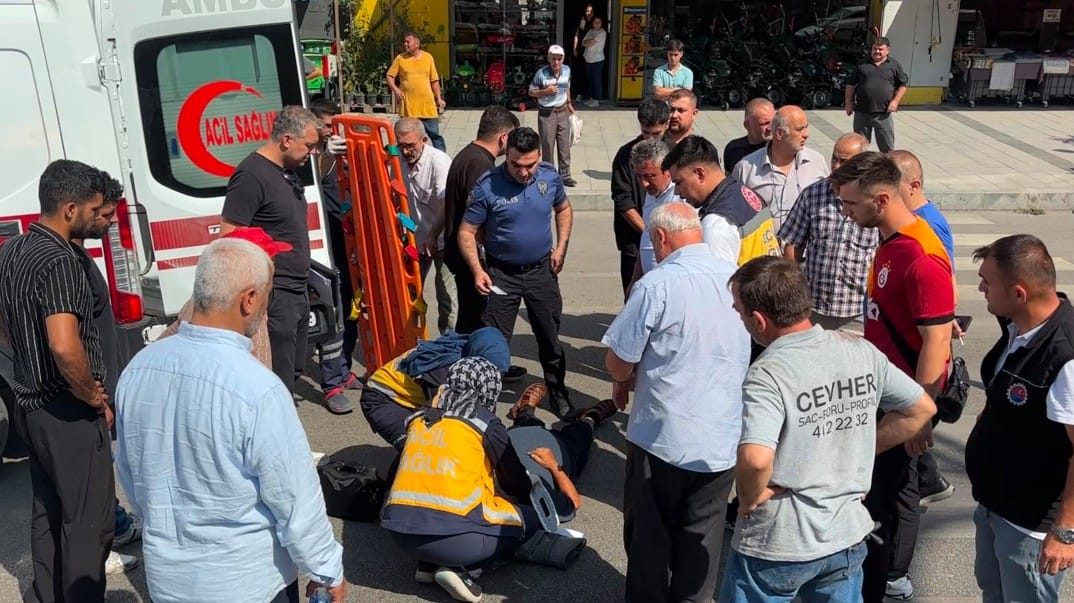 YOLUN KARŞISINA GEÇMEYE ÇALIŞAN YAYA OTOMOBİLİN ÇARPMASI SONUCU YARALANDI Karabük’te yaya geçidinden yolun karşısına geçmeye çalışan M.Y. (77) otomobilin