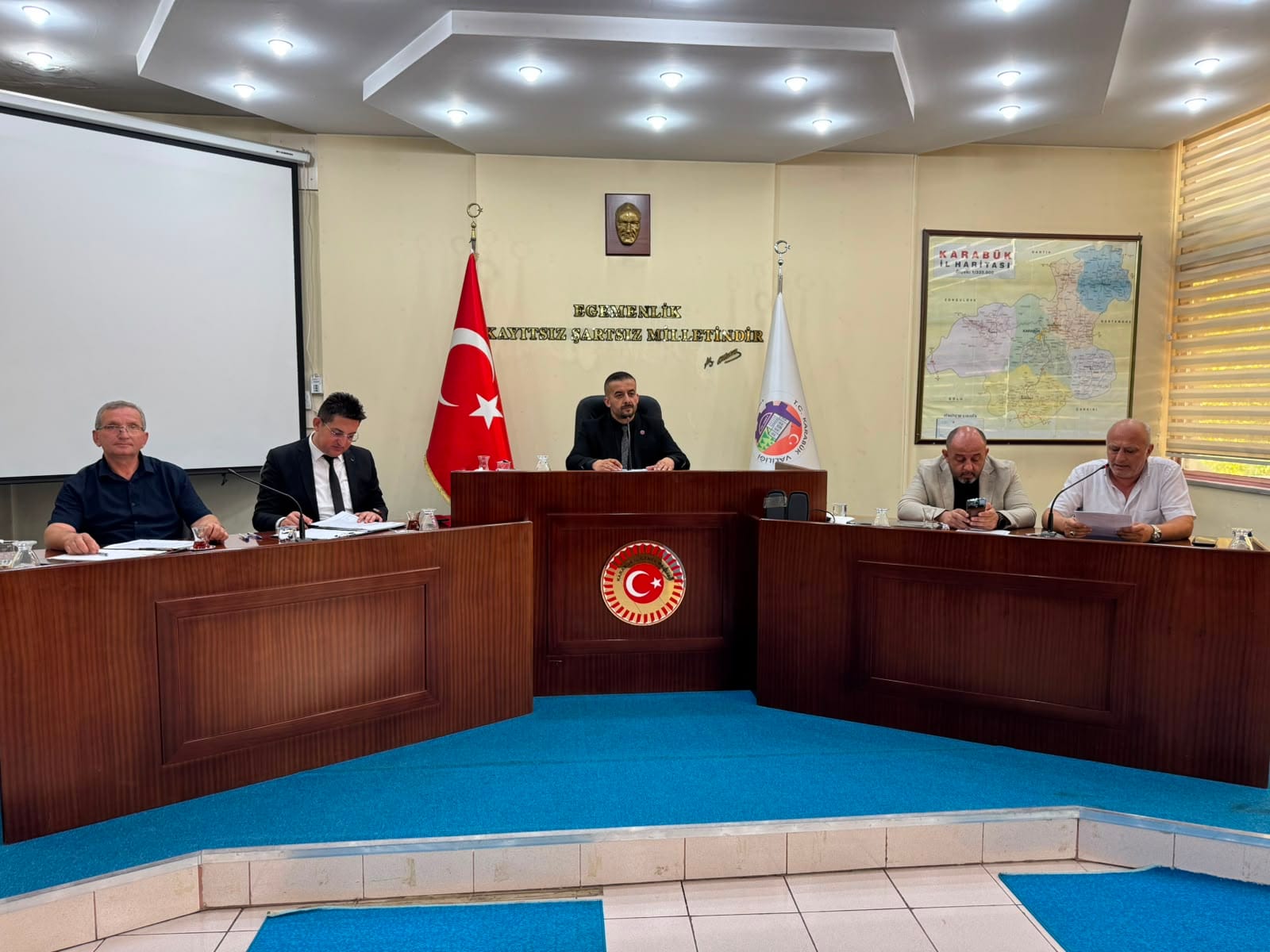Karabük İl Genel Meclisi Ağustos Ayı Olağan Toplantıları, İl Genel