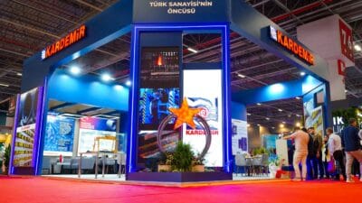 KARDEMİR, METALEXPO’DA ÜRETİM GÜCÜ VE ÇELİĞİN HİKÂYESİNİ SERGİLEDİ KARDEMİR A.Ş.’den yapılan açıklamada; “Demir-çelik sektörünün önemli buluşma platformlarından biri