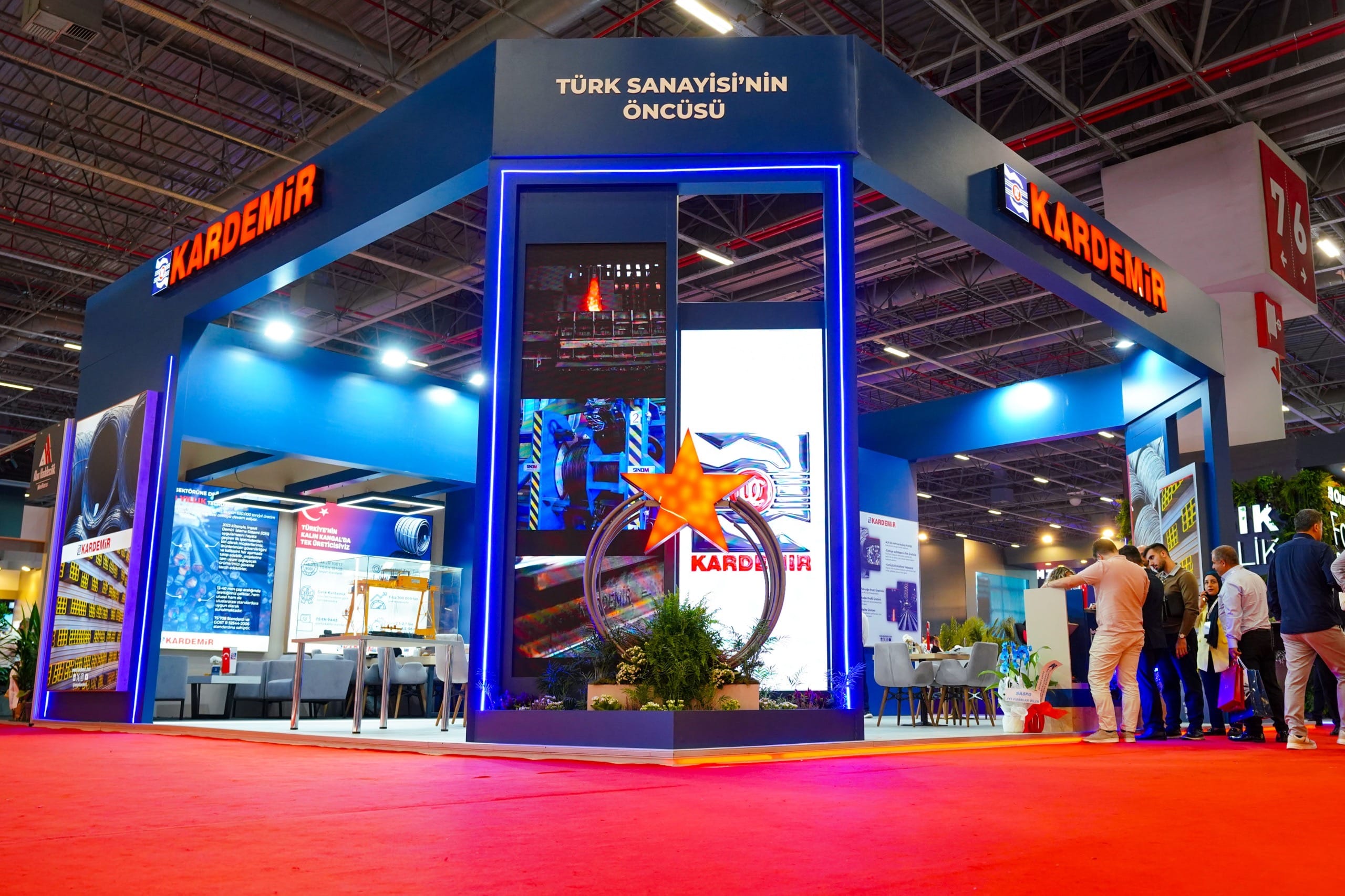 KARDEMİR, METALEXPO’DA ÜRETİM GÜCÜ VE ÇELİĞİN HİKÂYESİNİ SERGİLEDİ KARDEMİR A.Ş.’den yapılan açıklamada; “Demir-çelik sektörünün önemli buluşma platformlarından biri