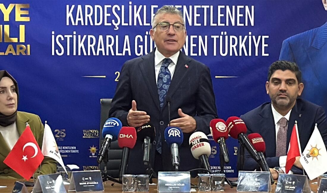 Türkiye Yüzyılı Buluşmaları kapsamında Karabük’e gelen Ak Parti Grup Başkanı