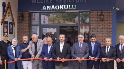 KARABÜK BELEDİYESİ’NDEN GELECEĞE YATIRIM: İLK DERS ZİLİ MELİKE YEŞİLYURT ANAOKULU’NDA ÇALDI Karabük Belediyesi ile hayırsever iş insanı Osman Yeşilyurt iş birliğinde