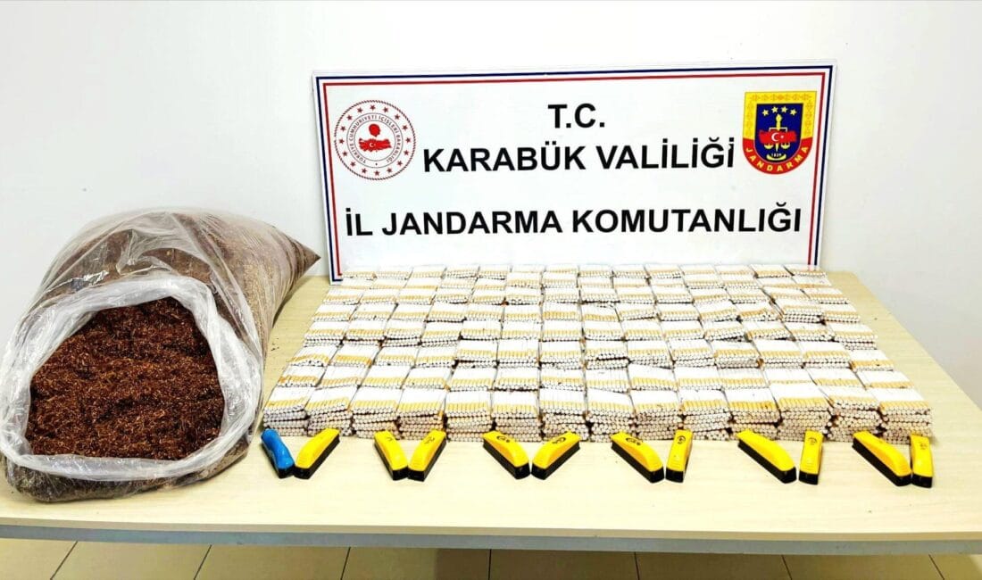 Karabük’te jandarma ekiplerince uyuşturucu ve kaçakçılıkla mücadele kapsamında düzenlenen operasyonlarda,
