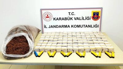 Karabük’te jandarma ekiplerince uyuşturucu ve kaçakçılıkla mücadele kapsamında düzenlenen operasyonlarda,
